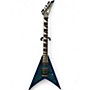 Used Jackson Stars King V  Blue Burst Solid Body Electric Guitar Blue Burst