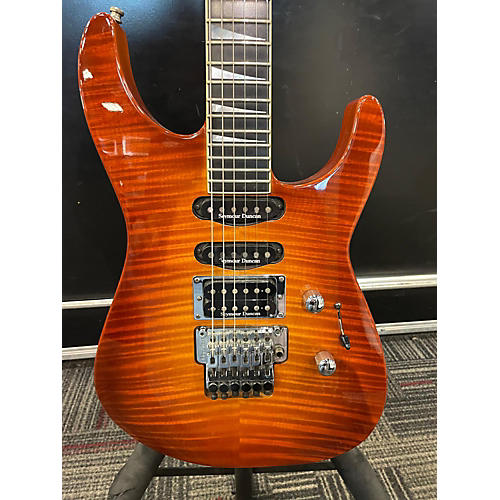 Jackson Used Jackson USA SELECT SL1 AMBER BURST Solid Body Electric Guitar AMBER BURST