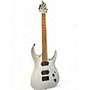 Used Jackson USA Signature Misha Mansoor Juggernaut HT6 Silver Solid Body Electric Guitar Silver