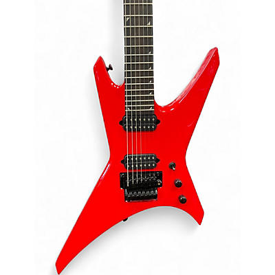 Used Jackson WR7 Red Solid Body Electric Guitar