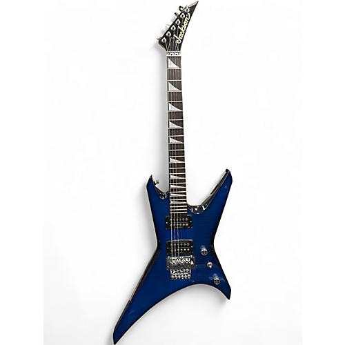 Used Jackson WRX24 Blue Solid Body Electric Guitar Blue