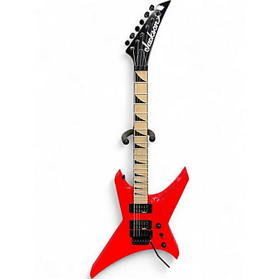 Used Jackson WRX24 Red Solid Body Electric Guitar