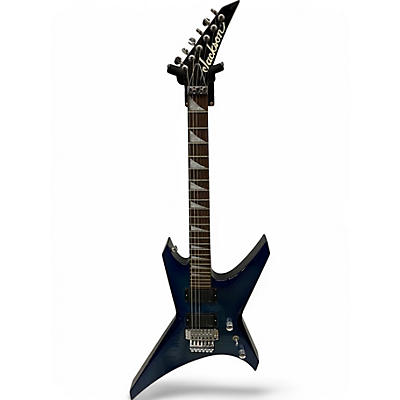 Used Jackson WRXT Trans Blue Solid Body Electric Guitar