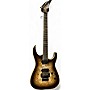 Used Jackson Used Jackson Wildcard Soloist SL2P Transparent Black Burl Solid Body Electric Guitar Transparent Black Burl