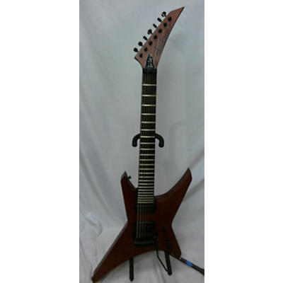 Jackson Used Jackson Wr7 Brown Solid Body Electric Guitar