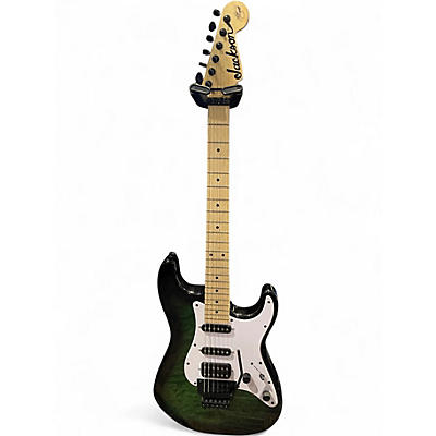 Used Jackson X SERIES ADRIAN SMITH Trans Green Solid Body Electric Guitar