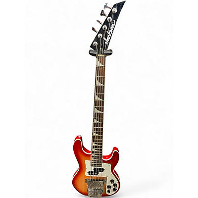 Used Jackson X SERIES CONCERT BASS FIREBURST Electric Bass Guitar