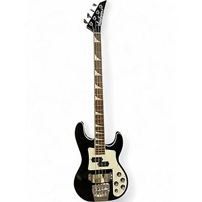 Used Jackson X SERIES CONCERT Black and White Electric Bass Guitar
