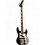 Used Jackson X SERIES CONCERT Black and White Electric Bass Guitar Black and White