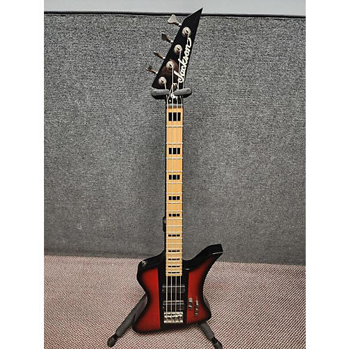 Jackson Used Jackson X SERIES DAVID ELLEFSON KELLY RED AND BLACK Electric Bass Guitar RED AND BLACK