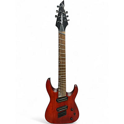 Used Jackson X SERIES DINKY DKAF7 STAINED MAHOGANY Solid Body Electric Guitar