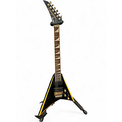 Used Jackson X-SERIES RRX24 Black and Yellow Solid Body Electric Guitar