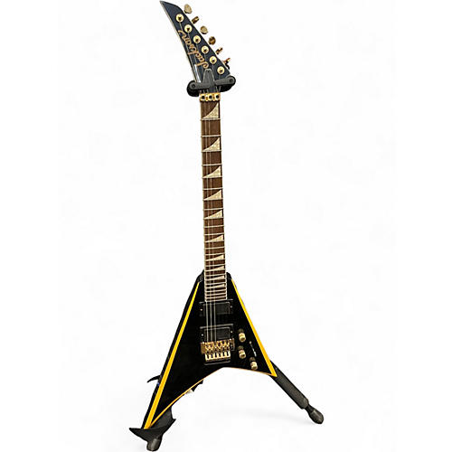 Used Jackson X-SERIES RRX24 Black and Yellow Solid Body Electric Guitar Black and Yellow