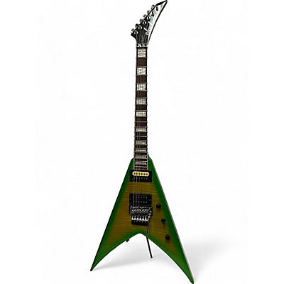 Jackson Used Jackson X SERIES SIGNATURE SCOTT IAN KING V BALDINI Metallic Green Solid Body Electric Guitar