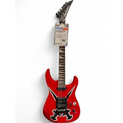 Used Jackson X SERIES SL1A DX CROSS DAGGER RED Solid Body Electric Guitar