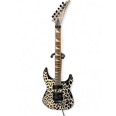 Used Jackson X SERIES SLX DX Black and Yellow Solid Body Electric Guitar
