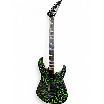 Used Jackson X SERIES SLX GREEN CRACKLE Solid Body Electric Guitar