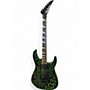 Used Jackson X SERIES SLX GREEN CRACKLE Solid Body Electric Guitar GREEN CRACKLE
