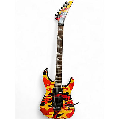 Used Jackson X SERIES SOLOIST SLX DX BLAZE CAMO Solid Body Electric Guitar
