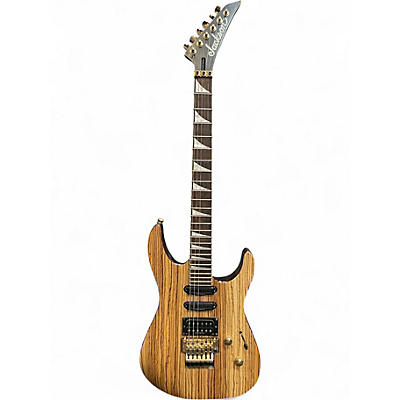 Used Jackson X SERIES SOLOIST ZEBRAWOOD Natural Solid Body Electric Guitar