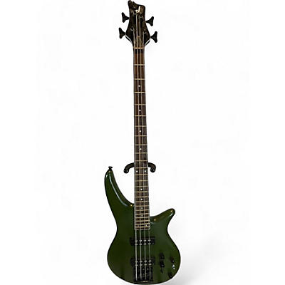 Jackson Used Jackson X SERIES SPECTRA DRAB GREEN Electric Bass Guitar