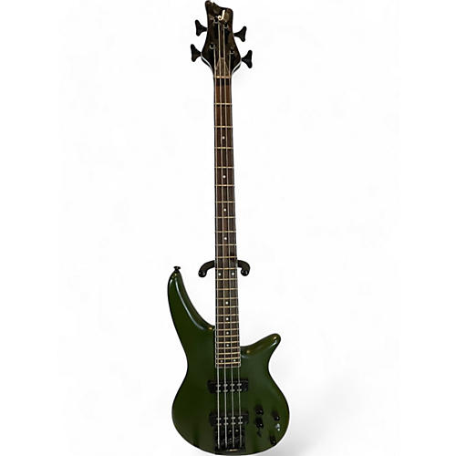 Jackson Used Jackson X SERIES SPECTRA DRAB GREEN Electric Bass Guitar DRAB GREEN