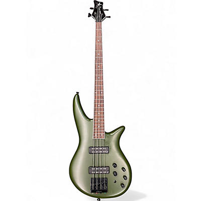 Used Jackson X SERIES SPECTRA SBX IV OLIVE DRAB SATIN Electric Bass Guitar