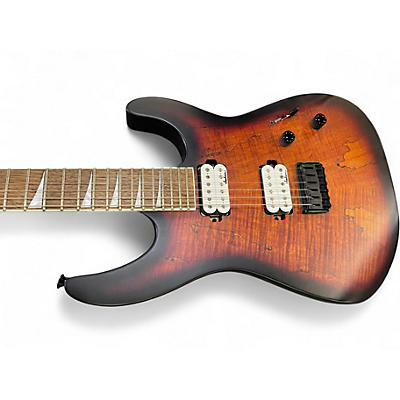 Used Jackson X SERIES Soloist SLX HT Spalted Maple Tobacco Burst Solid Body Electric Guitar