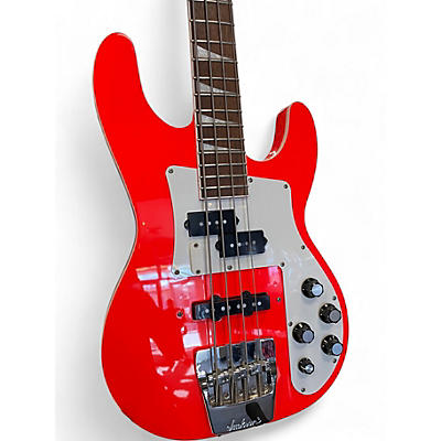 Used Jackson X Series CBXNT DX IV Rocket Red Electric Bass Guitar