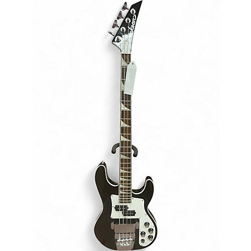 Used Jackson X Series CBXNT DX V Black and White Electric Bass Guitar Black and White