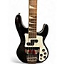 Used Jackson X Series CBXNT DX V Black and White Electric Bass Guitar Black and White