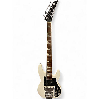 Used Jackson X Series CBXNT DX V White Electric Bass Guitar