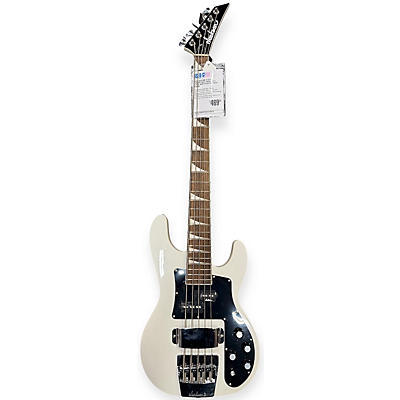 Jackson Used Jackson X Series Concert Bass CBXNT DX V Alpine White Electric Bass Guitar