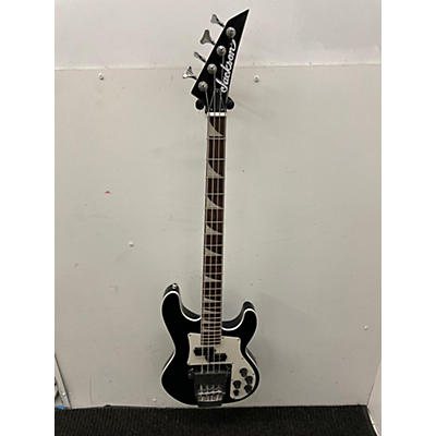 Jackson Used Jackson X Series Concert Bass CBXNT IV Electric Bass Guitar Black Electric Bass Guitar