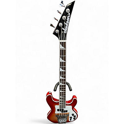 Used Jackson X Series Concert CBXNT DX IV 2 Tone Sunburst Electric Bass Guitar
