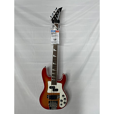 Jackson Used Jackson X Series Concert CBXNT DX IV Fireburst Electric Bass Guitar