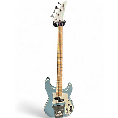 Used Jackson X Series Concert CBXNT DX IV Ice Blue Metallic Electric Bass Guitar