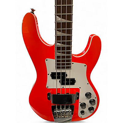 Used Jackson X Series Concert CBXNT DX IV ROCKET RED Electric Bass Guitar