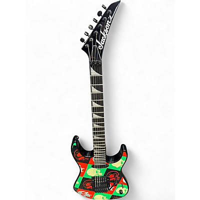 Used Jackson X Series DK1A Dinky Warhol Finish Solid Body Electric Guitar