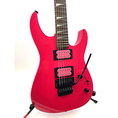 Jackson Used Jackson X Series DK2XR LIMITED EDITION HOT PINK Solid Body Electric Guitar