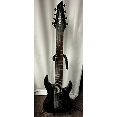 Used Jackson X Series Dinky Arch Top DKAF8 Multi-Scale Black Solid Body Electric Guitar