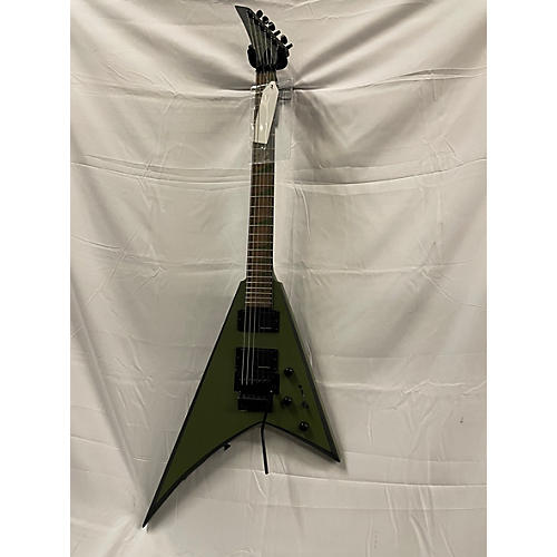 Jackson Used Jackson X Series Rhoads RRX24 Olive Drab Solid Body Electric Guitar olive drab