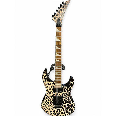 Used Jackson X Series SLX DX Leopard Print Solid Body Electric Guitar