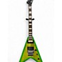 Used Jackson X Series Scott Ian King V Baldini Green Solid Body Electric Guitar Green