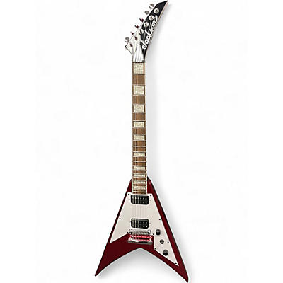 Used Jackson  X Series Scott Ian Signature King V KVX CANDY APPLE RED Solid Body Electric Guitar