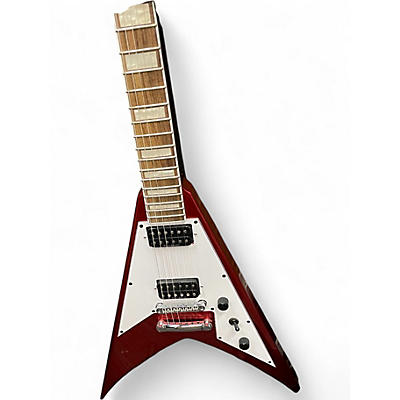 Used Jackson X Series Signature Scott Ian King V KVXT Red Solid Body Electric Guitar