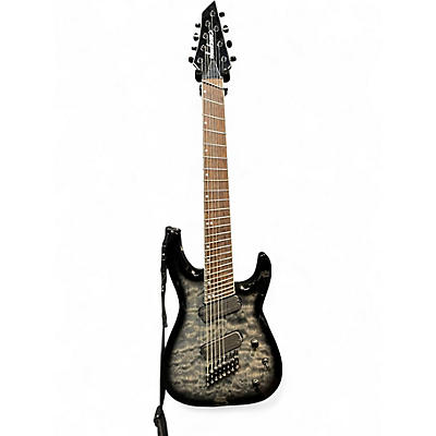 Used Jackson X Series Soloist Arch Top SLATX8Q MS Transparent Black Burst Solid Body Electric Guitar