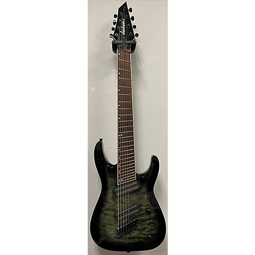 Jackson Used Jackson X Series Soloist Arch Top SLATX8Q Transparent Black Burst Solid Body Electric Guitar Transparent Black Burst