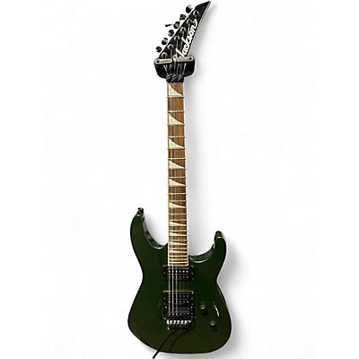 Used Jackson X Series Soloist Manalishi Green Solid Body Electric Guitar