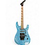 Used Jackson X Series Soloist SL3X DX BLUE CRACKLE Solid Body Electric Guitar BLUE CRACKLE